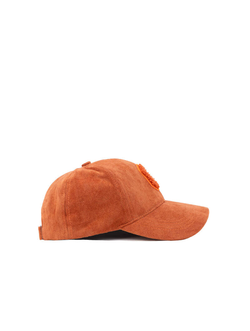 Casquette à motif brodé